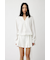 PLEATED SHIRT MINI ドレス