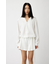 PLEATED SHIRT MINI ドレス