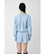 PLEATED SHIRT MINI ドレス
