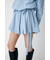 PLEATED SHIRT MINI ドレス