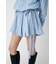 PLEATED SHIRT MINI ドレス