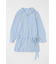 PLEATED SHIRT MINI ドレス