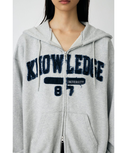 COLLEGIATE ZIP フーディー｜マウジーの通販｜&mall（アンドモール