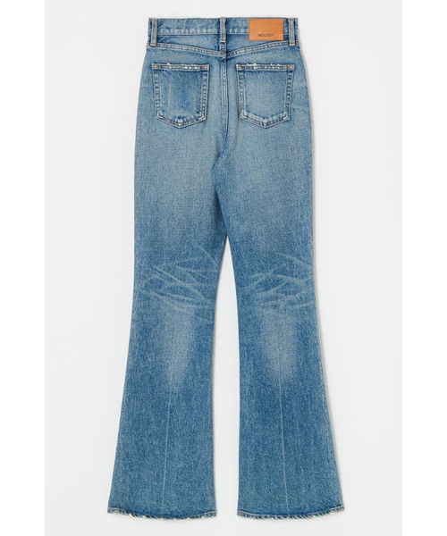 MVS FLARE エムブイエスフレア　moussy マウジー　25インチ MOUSSY MVS FLARE One Wash1 -ファッション通販 FASHION WALKER