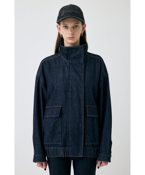 TENCEL(TM) DENIM OVER ブルゾン｜マウジーの通販｜&mall（アンド