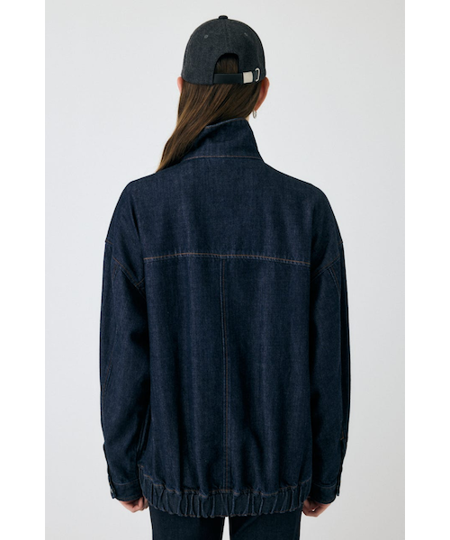 TENCEL(TM) DENIM OVER ブルゾン｜マウジーの通販｜&mall（アンド