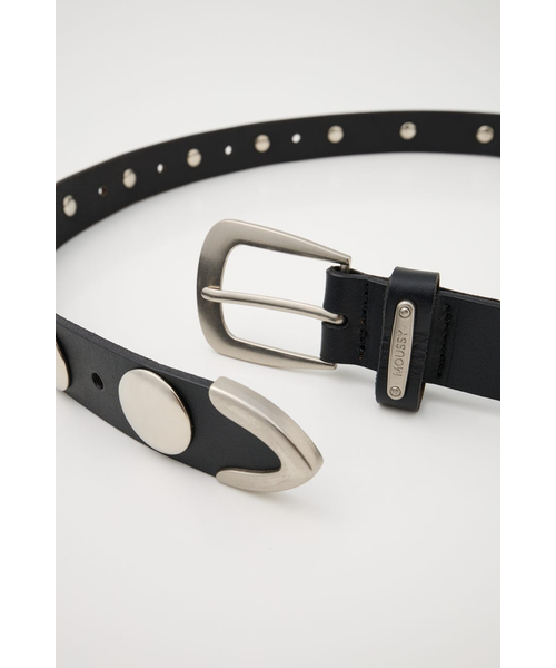 STUDS LEATHER ベルト｜マウジーの通販｜&mall（アンドモール）三井