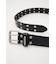EYELET LEATHER ベルト