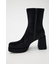 【ViVi掲載】STRETCH BLOCK HEEL ブーツ