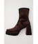 【ViVi掲載】STRETCH BLOCK HEEL ブーツ