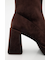 【ViVi掲載】STRETCH BLOCK HEEL ブーツ