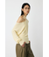 ONE SHOULDER ニットトップス