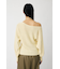 ONE SHOULDER ニットトップス