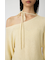 ONE SHOULDER ニットトップス