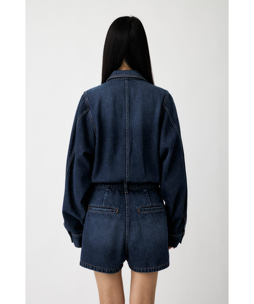 DENIM SHORT ジャンプスーツ｜マウジーの通販｜&mall（アンド