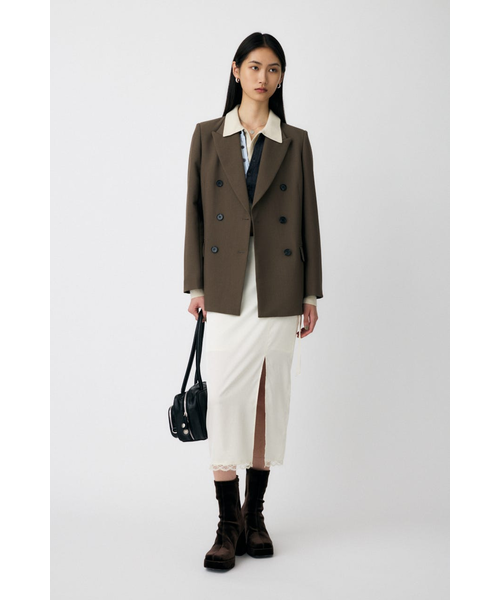 DOUBLE BREASTED PEAKED ジャケット｜マウジーの通販｜&mall