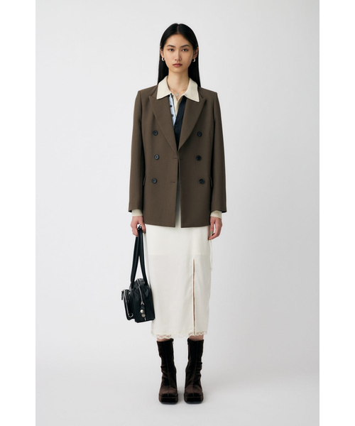 DOUBLE BREASTED PEAKED ジャケット｜マウジーの通販｜&mall（アンド