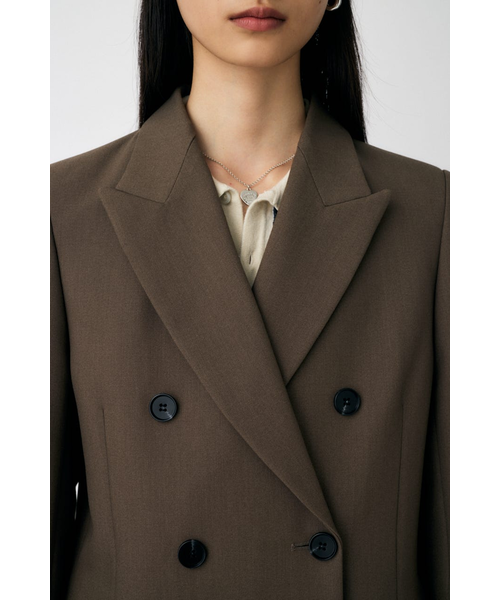 ジャケット・アウター emota MOUSSY DOUBLE BREASTED PEAKED ジャケット・アウター emota MOUSSY DOUBLE BREASTED PEAKED