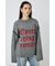 【WEB限定】KNITTED WORDS セーター