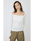 【WEB限定】SQUARE NECK GATHER トップス