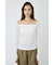 【WEB限定】SQUARE NECK GATHER トップス