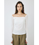 【WEB限定】SQUARE NECK GATHER トップス