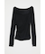 【WEB限定】SQUARE NECK GATHER トップス