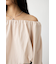 OFF SHOULDER PUFFY ブラウス