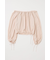 OFF SHOULDER PUFFY ブラウス