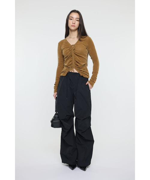 SHEER VELOUR カーディガン moussy｜SHEER VELOUR カーディガン | Rakuten Fashion(楽天