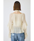 【ViVi掲載】LACE TRIM TIE ブラウス