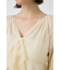 【ViVi掲載】LACE TRIM TIE ブラウス