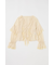 【ViVi掲載】LACE TRIM TIE ブラウス