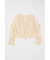 【ViVi掲載】LACE TRIM TIE ブラウス