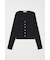 FRONT BUTTON LACY ロングスリーブトップス