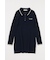 LOGO CABLE KNIT ミニドレス