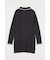 LOGO CABLE KNIT ミニドレス
