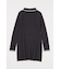 LOGO CABLE KNIT ミニドレス