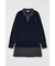 LAYERED KNIT ミニドレス
