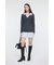 LAYERED KNIT ミニドレス
