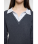 LAYERED KNIT ミニドレス