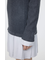 LAYERED KNIT ミニドレス