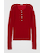 SHEER HENRY NECK ニットトップス