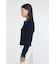 DOUBLE LAYERED ニットシャツ