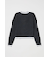 DOUBLE LAYERED ニットシャツ