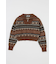 HALF ZIP FAIR ISLE セーター