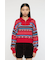 HALF ZIP FAIR ISLE セーター