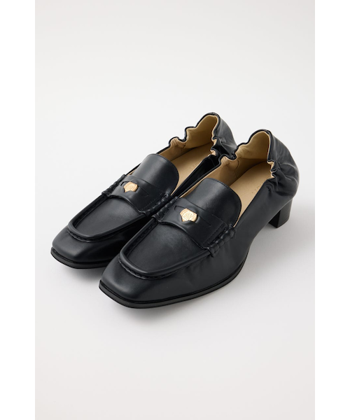 新品❣️箱付き【otonaMUSE掲載】SQUARE TOE LOAFER ヒール MOUSSY | 【otonaMUSE掲載】SQUARE TOE LOAFER ヒール (ローファー