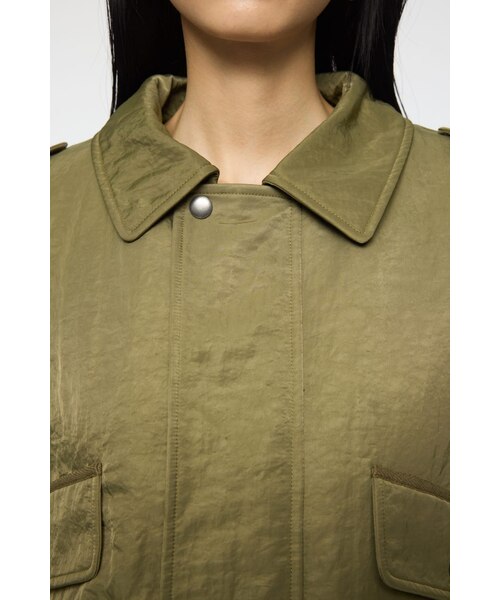 F/FUR COLLAR CROP ブルゾン|マウジーの通販|&mall(アンドモール F/FUR COLLAR CROP ブルゾン|マウジーの通販|&mall(アンドモール