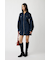 ZIP UP DENIM ミニドレス